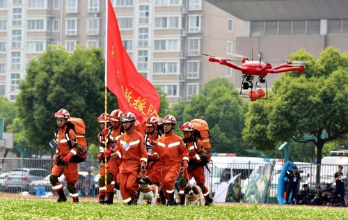 开飞机都会 消防蜀黍携秘密武器参加浙江省公安机关警用无人驾驶航空器实战演练活动,燃爆赛场